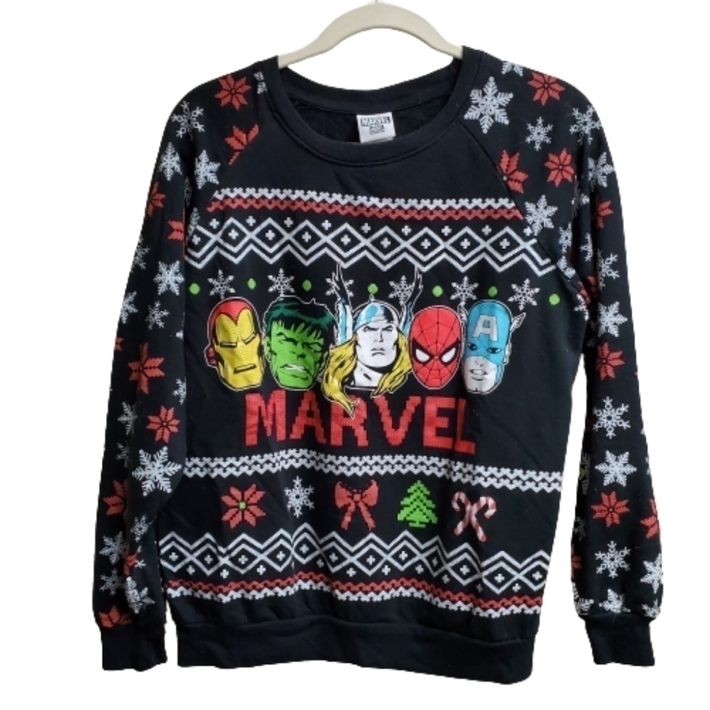 Marvel‎ Christmas Sweater L